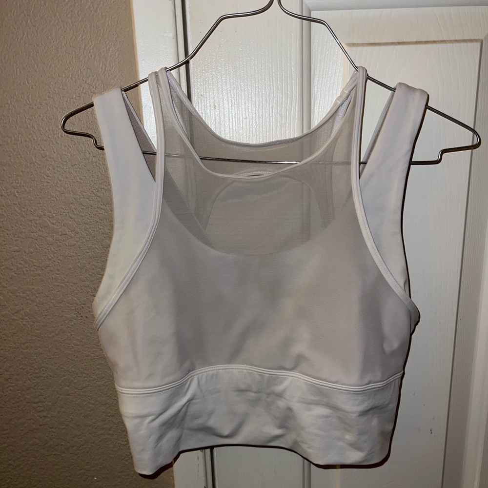 Lululemon White Sports Bra